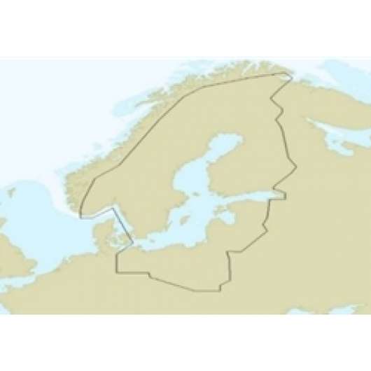 C-Map Kampanj Baltic Sea And Denmark, Max-N+: Wide