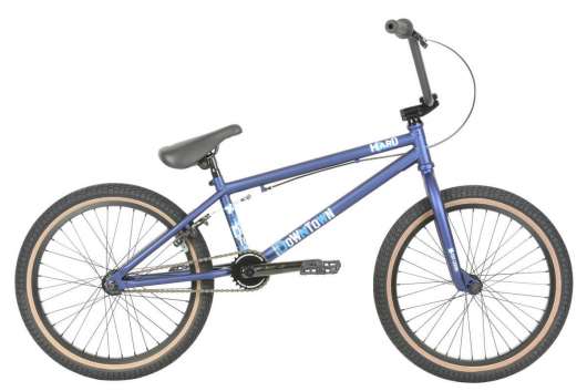 Haro Downtown 24" 2019 Freestyle BMX Cykel 20.5" Matte Blue