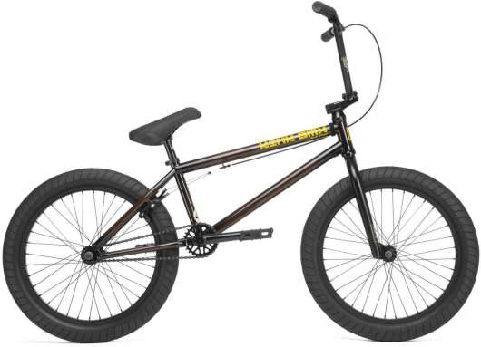 Kink Gap 20" 2020 Cassette Freestyle BMX Cykel 20.5" Gloss Rootbeer Fade