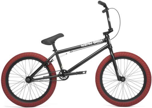 Kink Gap 20" 2020 Cassette Freestyle BMX Cykel 20.5 Matte Guinness Black
