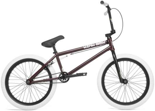 Kink Gap 20" 2020 Cassette Freestyle BMX Cykel 21" Matte Trans Maroon